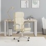 Silla de oficina reclinable cuero sintético crema en Sillas de oficina | Comprar online en Foru.es
