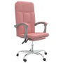 Silla de oficina reclinable cuero sintético rosa en Sillas de oficina | Comprar online en Foru.es