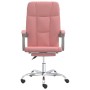 Silla de oficina reclinable cuero sintético rosa en Sillas de oficina | Comprar online en Foru.es