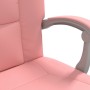 Silla de oficina reclinable cuero sintético rosa en Sillas de oficina | Comprar online en Foru.es