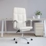 Silla de oficina reclinable cuero sintético blanco en Sillas de oficina | Comprar online en Foru.es