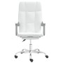 Silla de oficina reclinable cuero sintético blanco en Sillas de oficina | Comprar online en Foru.es
