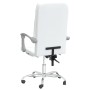 Silla de oficina reclinable cuero sintético blanco en Sillas de oficina | Comprar online en Foru.es