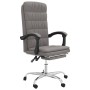 Silla de oficina reclinable de tela gris taupé en Sillas de oficina | Comprar online en Foru.es
