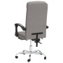 Silla de oficina reclinable de tela gris taupé en Sillas de oficina | Comprar online en Foru.es