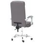 Silla de oficina reclinable cuero sintético gris en Sillas de oficina | Comprar online en Foru.es