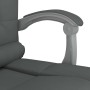 Silla de oficina reclinable con masaje de tela gris oscuro en Sillas de oficina | Comprar online en Foru.es