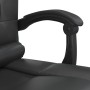Silla de oficina reclinable masaje cuero sintético negro en Sillas de oficina | Comprar online en Foru.es