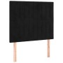 Cama box spring con colchón terciopelo negro 80x200 cm de vidaXL, Camas y somieres - Ref: Foro24-3132767, Precio: 337,70 €, D...
