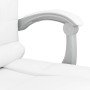 Silla de oficina reclinable masaje cuero sintético blanco en Sillas de oficina | Comprar online en Foru.es