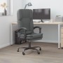 Silla de oficina reclinable con masaje de tela gris oscuro en Sillas de oficina | Comprar online en Foru.es