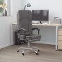 Silla de oficina reclinable masaje cuero sintético gris en Sillas de oficina | Comprar online en Foru.es