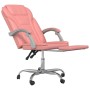 Silla de oficina reclinable cuero sintético rosa en Sillas de oficina | Comprar online en Foru.es
