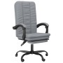 Silla de oficina reclinable de tela gris claro en Sillas de oficina | Comprar online en Foru.es