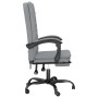 Silla de oficina reclinable de tela gris claro en Sillas de oficina | Comprar online en Foru.es