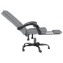 Silla de oficina reclinable de tela gris claro en Sillas de oficina | Comprar online en Foru.es