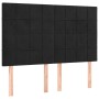 Cama box spring con colchón terciopelo negro 140x190 cm de vidaXL, Camas y somieres - Ref: Foro24-3132677, Precio: 464,85 €, ...