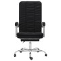 Silla de oficina reclinable cuero sintético negro en Sillas de oficina | Comprar online en Foru.es