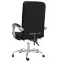 Silla de oficina reclinable cuero sintético negro en Sillas de oficina | Comprar online en Foru.es