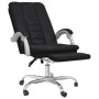 Silla de oficina reclinable cuero sintético negro en Sillas de oficina | Comprar online en Foru.es