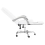 Silla de oficina reclinable cuero sintético blanco en Sillas de oficina | Comprar online en Foru.es