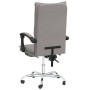 Silla de oficina reclinable de tela gris taupé en Sillas de oficina | Comprar online en Foru.es