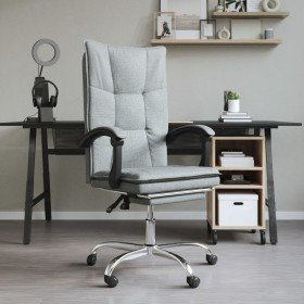 Silla de oficina reclinable de tela gris oscuro en Sillas de oficina | Comprar online en Foru.es