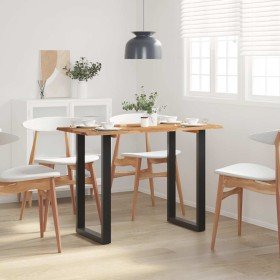 Mesa de comedor madera maciza de acacia 110x50x76 cm en Mesas de comedor | Comprar online en Foru.es
