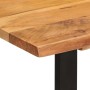 Mesa de comedor madera maciza de acacia 110x50x76 cm en Mesas de comedor | Comprar online en Foru.es