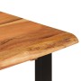Mesa de comedor madera maciza de acacia 110x50x76 cm en Mesas de comedor | Comprar online en Foru.es