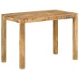 Mesa de comedor madera maciza de mango 110x55x76 cm en Mesas de comedor | Comprar online en Foru.es