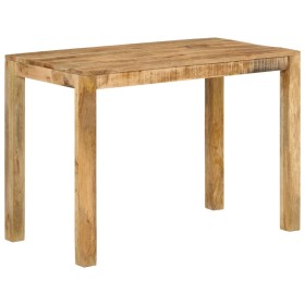 Mesa de comedor madera maciza de mango 110x55x76 cm en Mesas de comedor | Comprar online en Foru.es