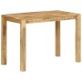 Mesa de comedor madera maciza de mango 110x55x76 cm en Mesas de comedor | Comprar online en Foru.es