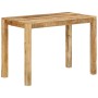 Mesa de comedor madera maciza de mango 110x55x76 cm en Mesas de comedor | Comprar online en Foru.es