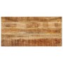 Mesa alta de bar madera maciza de mango 112x55x108 cm en Mesas auxiliares | Comprar online en Foru.es