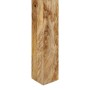 Mesa alta de bar madera maciza de mango 112x55x108 cm en Mesas auxiliares | Comprar online en Foru.es