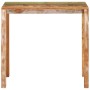 Mesa alta de bar madera maciza reciclada 112x55x108 cm en Mesas auxiliares | Comprar online en Foru.es
