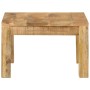 Mesa de centro de madera maciza de mango 55x55x35 cm en Mesas de centro | Comprar online en Foru.es
