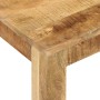 Mesa de centro de madera maciza de mango 55x55x35 cm en Mesas de centro | Comprar online en Foru.es