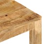 Mesa de centro de madera maciza de mango 55x55x35 cm en Mesas de centro | Comprar online en Foru.es