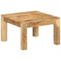 Mesa de centro de madera maciza de mango 55x55x35 cm en Mesas de centro | Comprar online en Foru.es