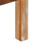 Mesa de centro de madera maciza reciclada 55x55x35 cm en Mesas de centro | Comprar online en Foru.es