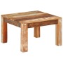 Mesa de centro de madera maciza reciclada 55x55x35 cm en Mesas de centro | Comprar online en Foru.es