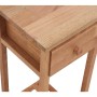 Mesa auxiliar con cajón madera maciza nogal 25x25x60 cm en Mesas auxiliares | Comprar online en Foru.es