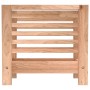 Revistero de madera maciza nogal 40x26,5x38,5 cm en Revisteros | Comprar online en Foru.es