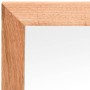 Espejo de pared madera maciza nogal 55x55 cm en Espejos | Comprar online en Foru.es
