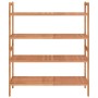 Zapateros madera maciza nogal 2 unidades 69x27x41 cm en Zapateros y organizadores de calzado | Comprar online en Foru.es