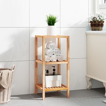 Estantería de baño madera maciza nogal 36x36x79 cm en Librerías y estanterías | Comprar online en Foru.es