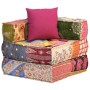 Puf modular con cojín de tela Patchwork en Decoración | Comprar online en Foru.es