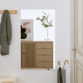 Espejo de pared vidrio rectangular 50x80 cm en Espejos | Comprar online en Foru.es